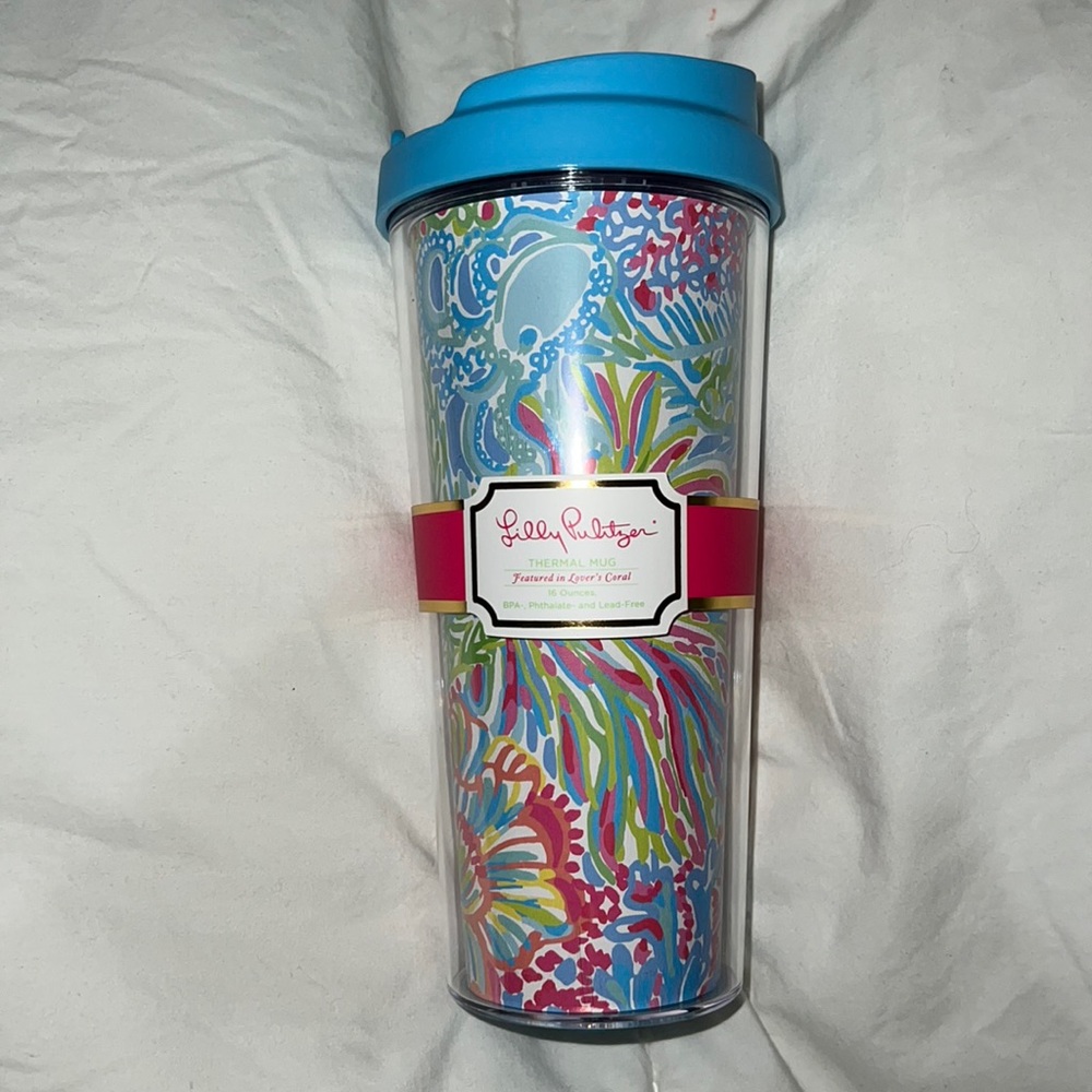Lilly Pulitzer thermal mug